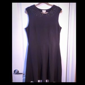 Maison Jules sleeveless black dress